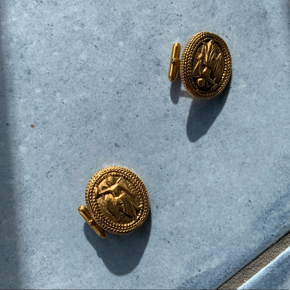 Vintage Chanel cuff links